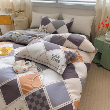 belle literie patchwork confortable