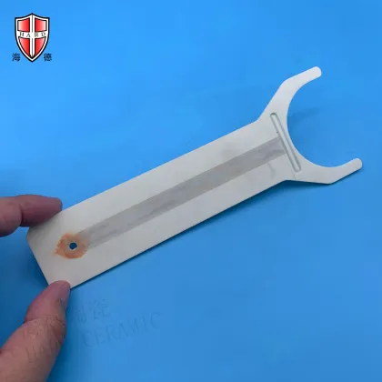 presice ceramic 99% alumina cnc mechanical arm parts