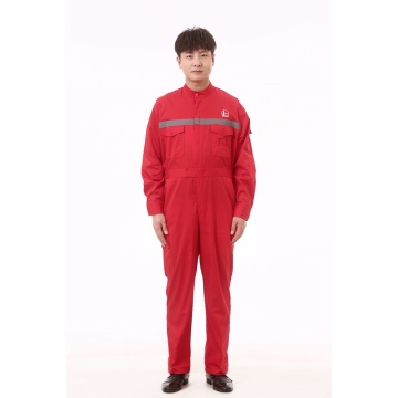 Flag professionnel Red Antistatic Uniform Coveralls Suit