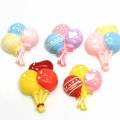 Parte posteriore piatta Kawaii a forma di palloncino in resina Cabochon per bambini Ornamenti giocattolo fai-da-te Perline Charms Decorazione camera da letto Distanziatore