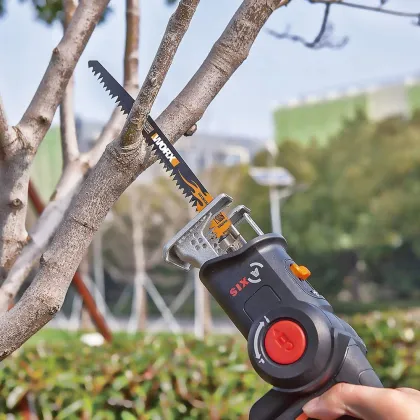 Worx 20V Electric Saw WX550 Cordless Reciprocating Saw jigsaw 2in1 Rechargeable Scroll Saw Multi purposed saw Handheld PowerTool