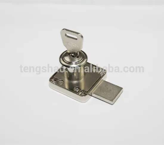 flat key high safe furniture drawer and cabinet door lock