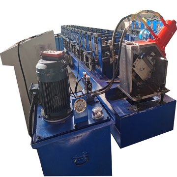 Raf rafı rulo oluşturma makinesi, yumruk pres 80-120mm