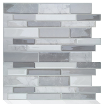 Peel and Stick Backsplash Self Adhesive Wall Tiles