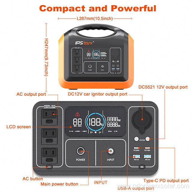 High Quality Power Generator Portable Solar System Generator