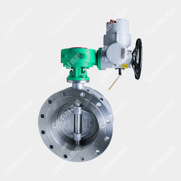 Adjustable Electric Three-eccentric Butterfly Valve