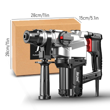 Hammer and pick impact drill for household use