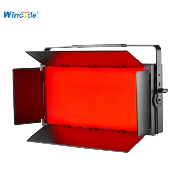 High CRI 300W LED Soft Video Panel Light with Manual Yoke