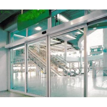 Automatic Glass Double Sliding Door