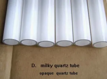 Milky Quartz Glass Tube
