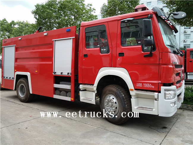 Dry Powder Fire Trucks