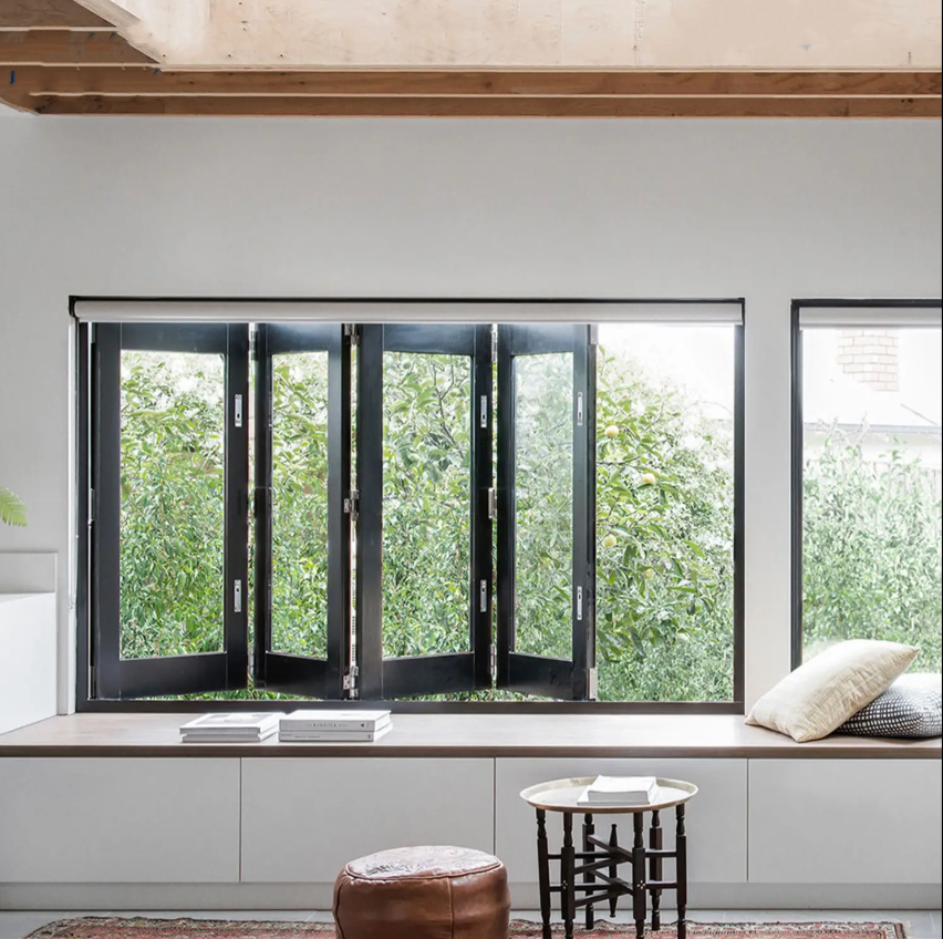 Aluminum Bi-Folding Windows