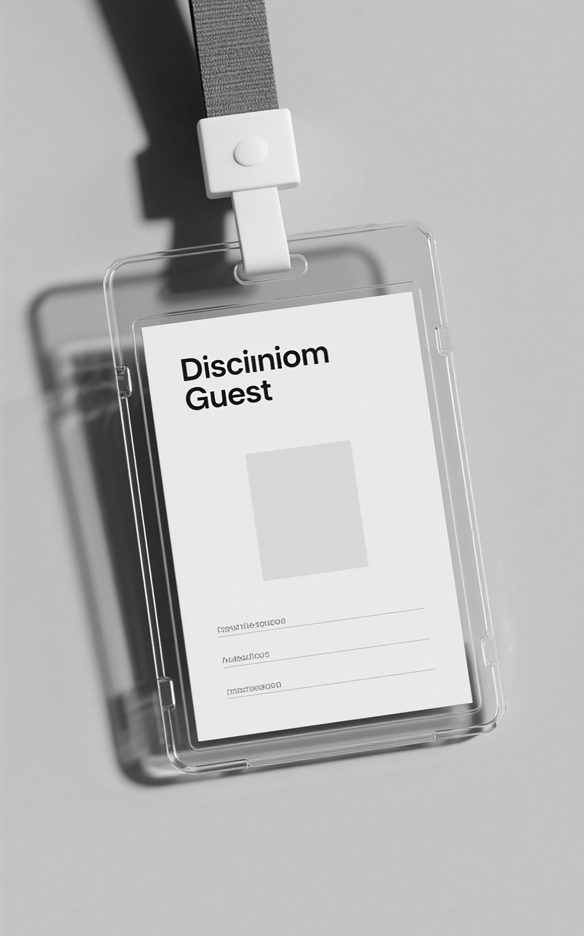 VIP pass holder design