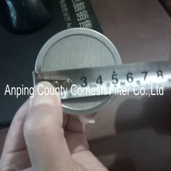 Stainless Steel Wire Mesh Bound Coffee Filter Disc