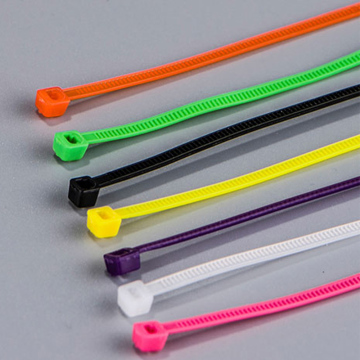 卸売ヘビーデューティプラスチックジップケーブルネクタイ-2.5x100mmセルフロックナイロンケーブルワイヤータイはさまざまな色