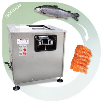 Automatic Fish Sashimi Slicer Machine for Anchovy, Cod, Trout, Salmon, Smoke, Catfish, Tilapia - Price