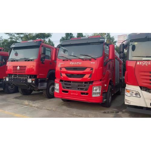 ISUZU Trak Penyelamat Peralatan Lori Kebakaran Baru