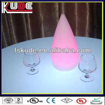 LED illuminous table decoration lamps modern/small decorative table lamp/wireless led table lamp
