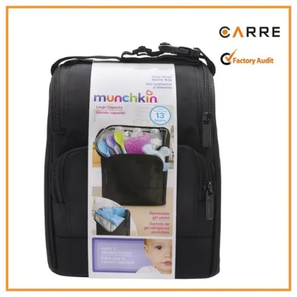 custom microfiber insulated breast milk cooler bag