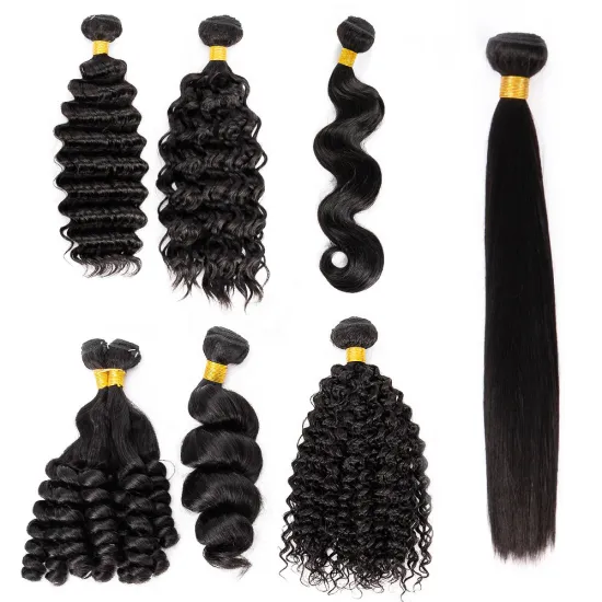 Rebecca 12A grade Brazilian cuticle aligned wholesale hair bundles vendors factory double drawn remy virgin human hair extension