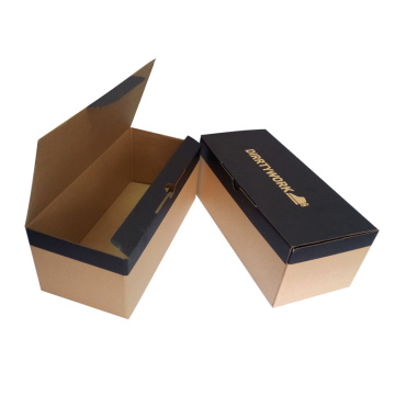 Custom classic folding shoes box packaging