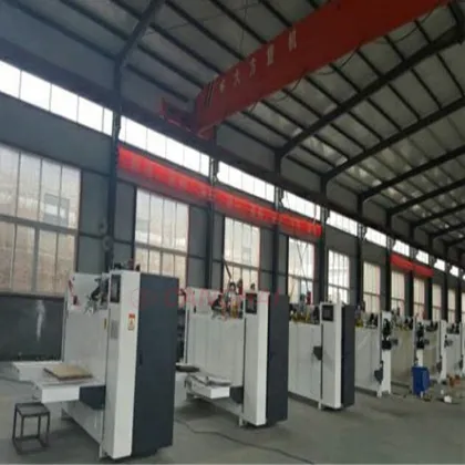 Corrugated paper stitcher machine