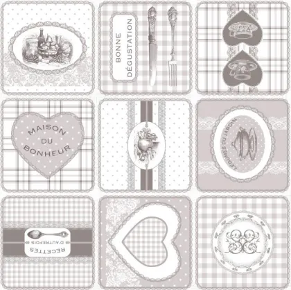 S-shaped Pvc Printed fitted table covers