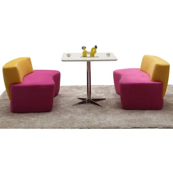 Wholesale China 2 Seater Cafe Restaurant Bar Sofa Seats - Hot Sale