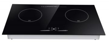 Kitchen Appliance Two Burners Touch Screen Induction Cooktop