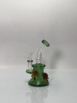 Glass Beaker Bongs with Two Lovely Tortoises
