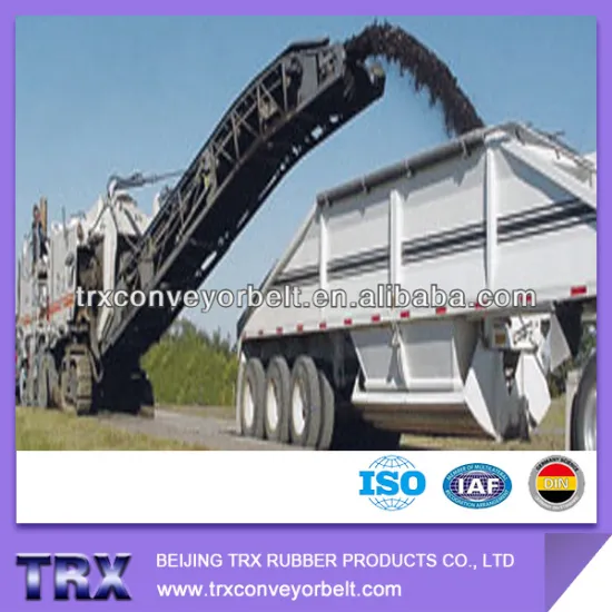 Rubber V-Cleat Road-Away Milling Belts