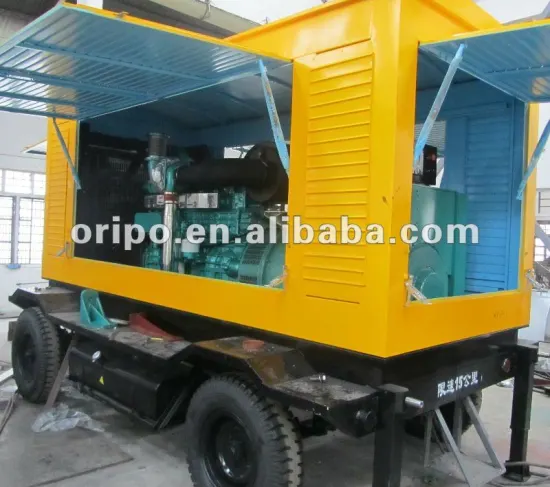 6 cylinder yuchai engine water cooled truck mounted generator