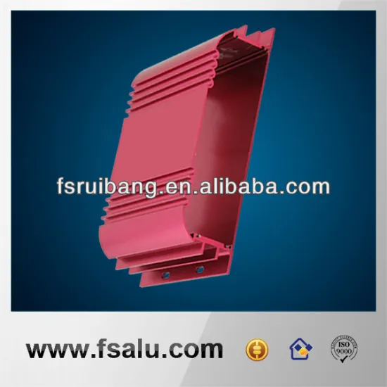 custom aluminium electronic enclosure with front and back plate