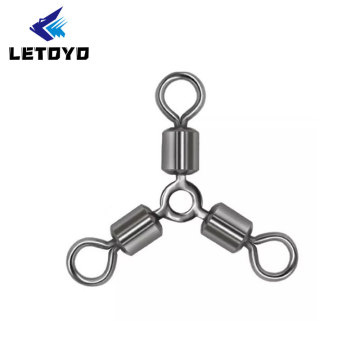 LETOYO Best Selling High-Quality O-Shape 3 Way Fishing Swivel