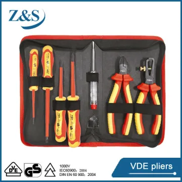 1000V VDE Plier Set,1000V VDE Tools Set,8PCS electrician Set,VDE Screwdriver set