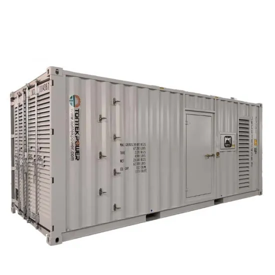 Container Type Diesel Generator
