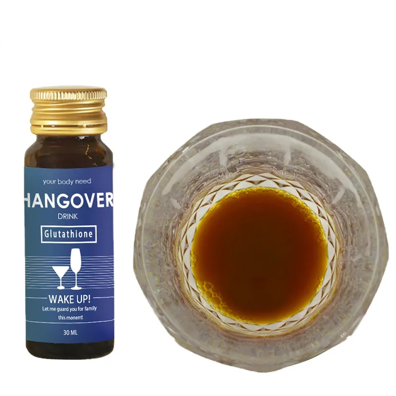 OEM ODM Best Anti-Alcoholic Herbal Hovenia Dulcis Radix Puerariae Extract Oral liquid Vegan Hangover Drink