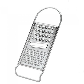 Stainless steel rotatable cheese grater