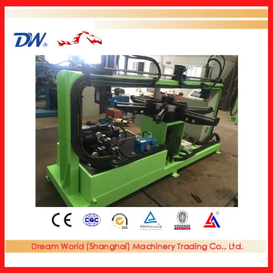 Hydraulic round flange forming machine , punching machine