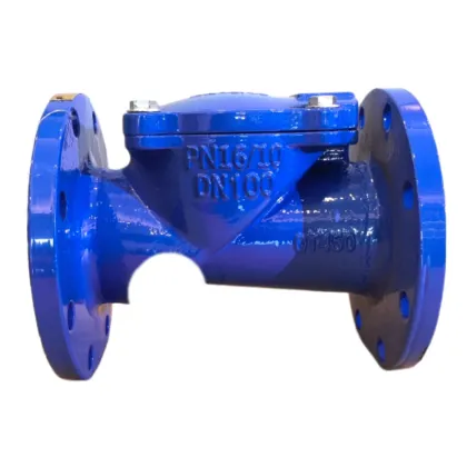 Flange Rubber Flap Check Valve for Pipe Systems