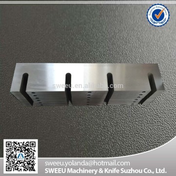 Waste Plastic Recycling Crusher Bed Knife