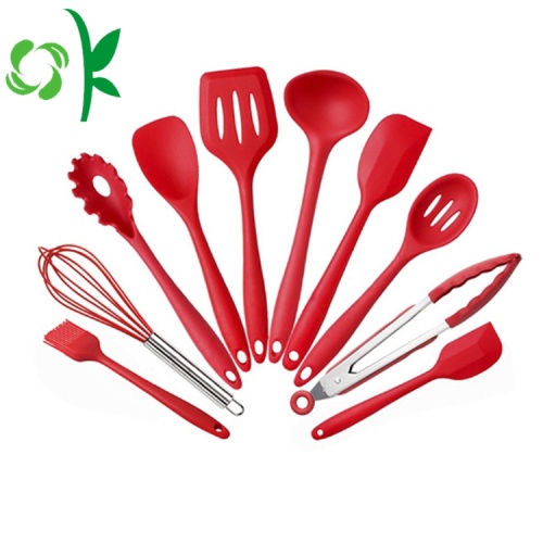 Silicone Cooking Kitchen Utensils Ser Ladle Spoon Wholesale