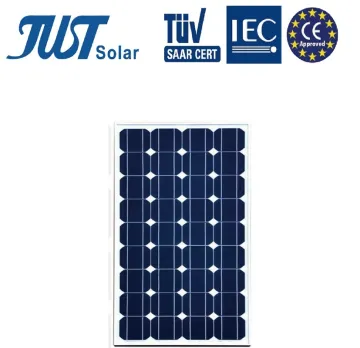 Green Energy Saving 80W Mono Solar Panels in Chinese Factory