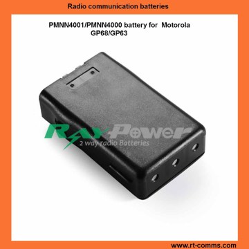 Portable Radio Battery Pmnn4001/ Pmnn4000 for Motorola Gp68/Gp63