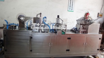 Fully automatic papercard plastic toothbrush packing machine