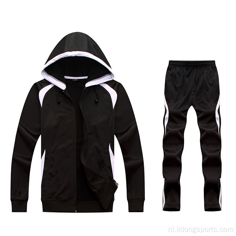 Factorys Custom Made Men Hoodie Trainingspak Sweatsuit