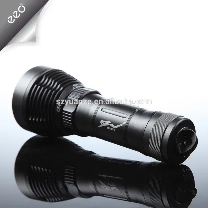 led diving torch flashlight, led flashlight, led torch light