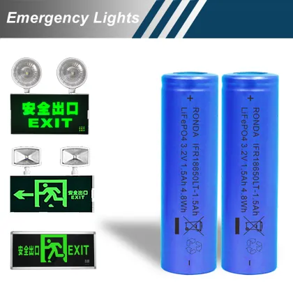 5-year Service Life 9.6V 1300mAh Lithium Ion Battery LifePO4 Battery Pack for Beghelli Emergency Light