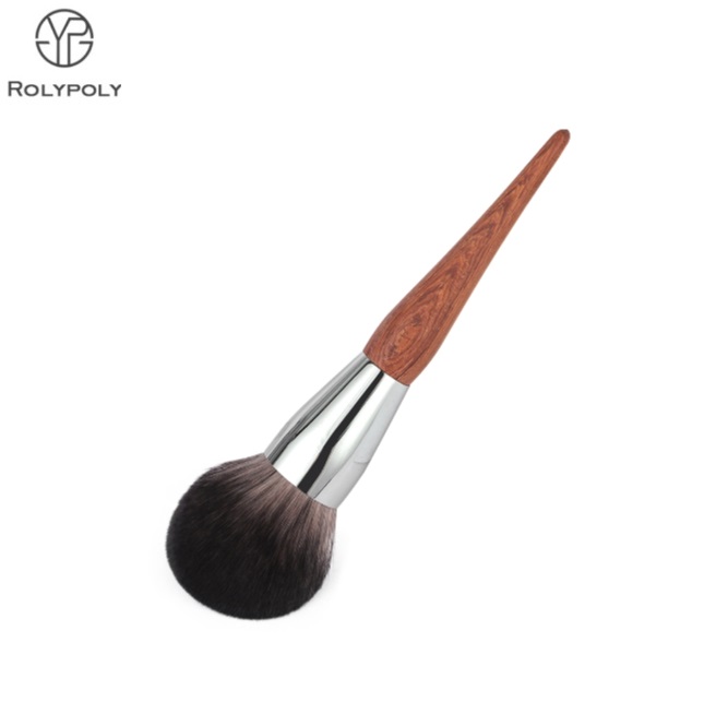 Foundation Single Makeup Blush With Wood Handle