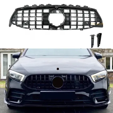 Panamericana CLA45 GT Style Upper Front Bumper Grille for Mercedes Benz CLA CLASS W118/C118 2019-2022